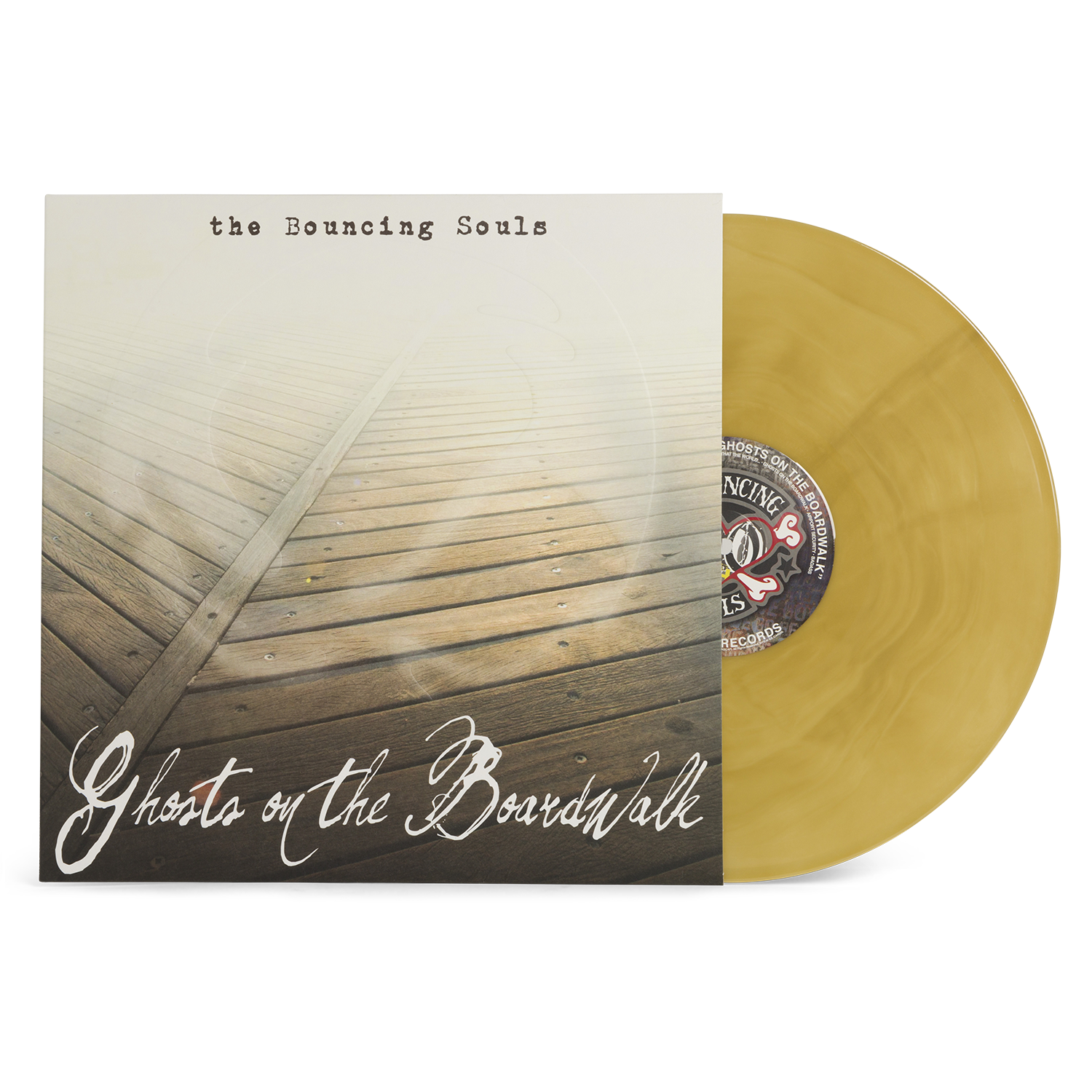Ghost on the Boardwalk Gold Galaxy Vinyl