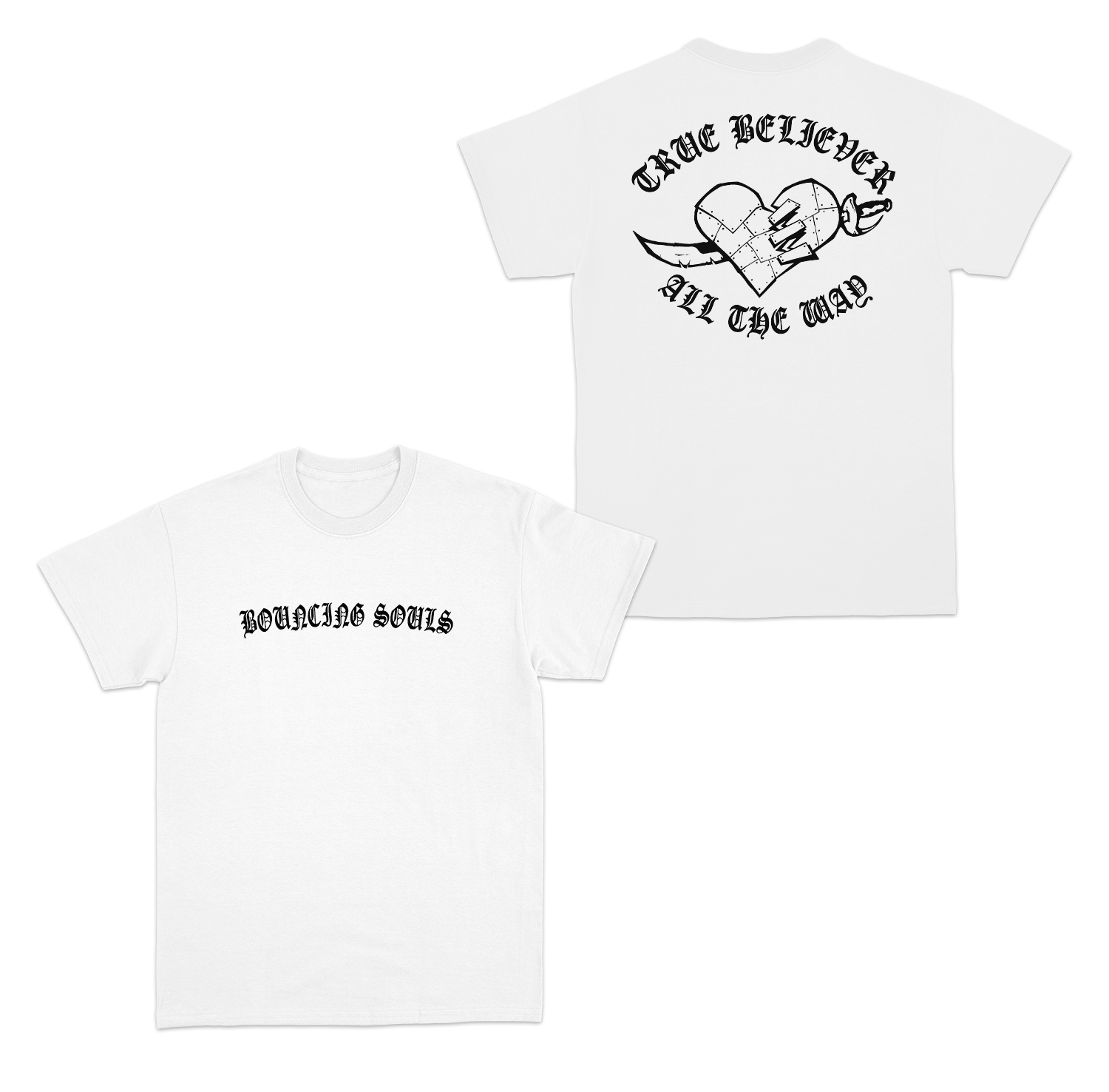 All The Way White T-Shirt