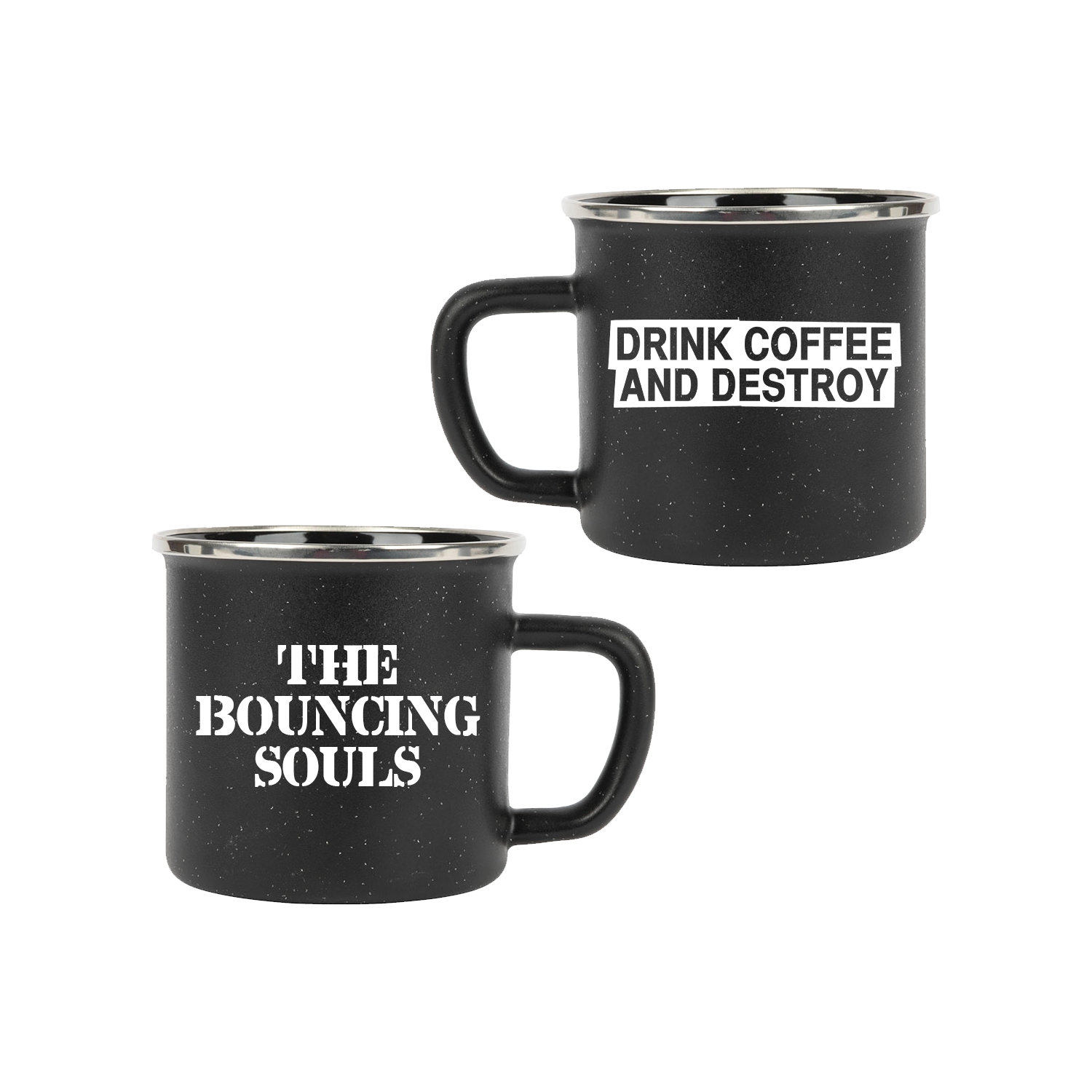 Drink Coffee & Destroy Tin Mug