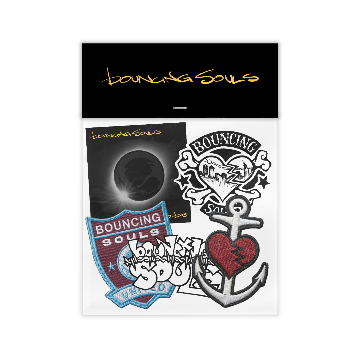 Born To Be - Sticker & Patch Set