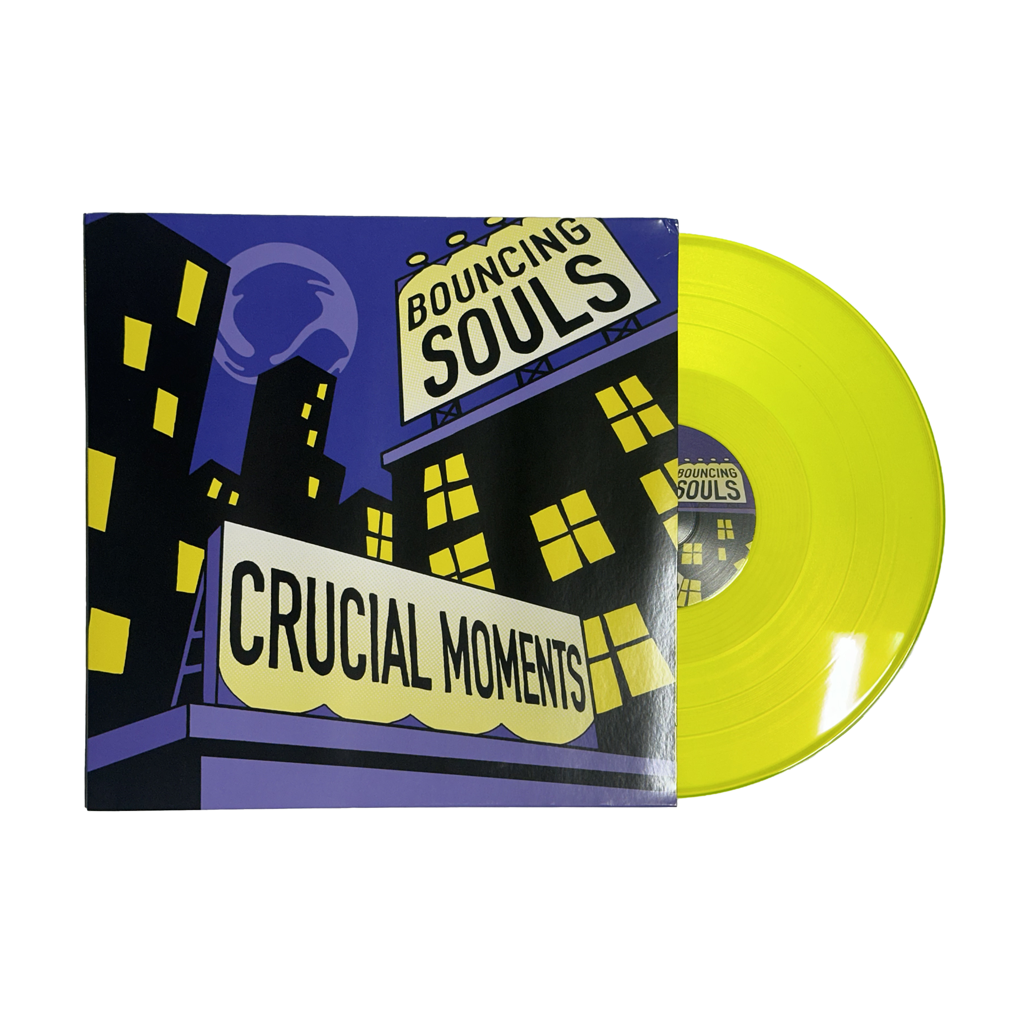 Crucial Moments Neon Green Vinyl