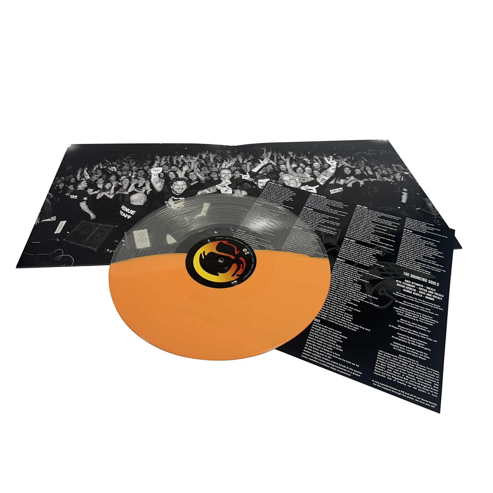 Simplicity Clear & Orange Vinyl