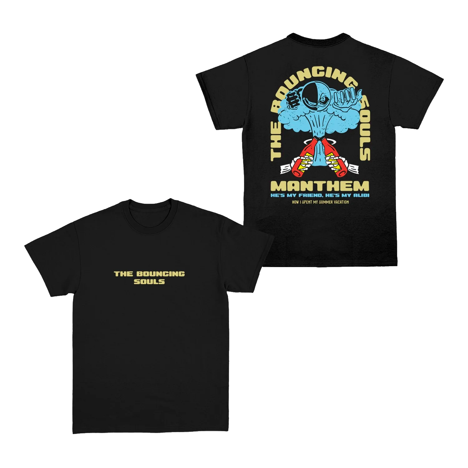 Manthem Black Tee
