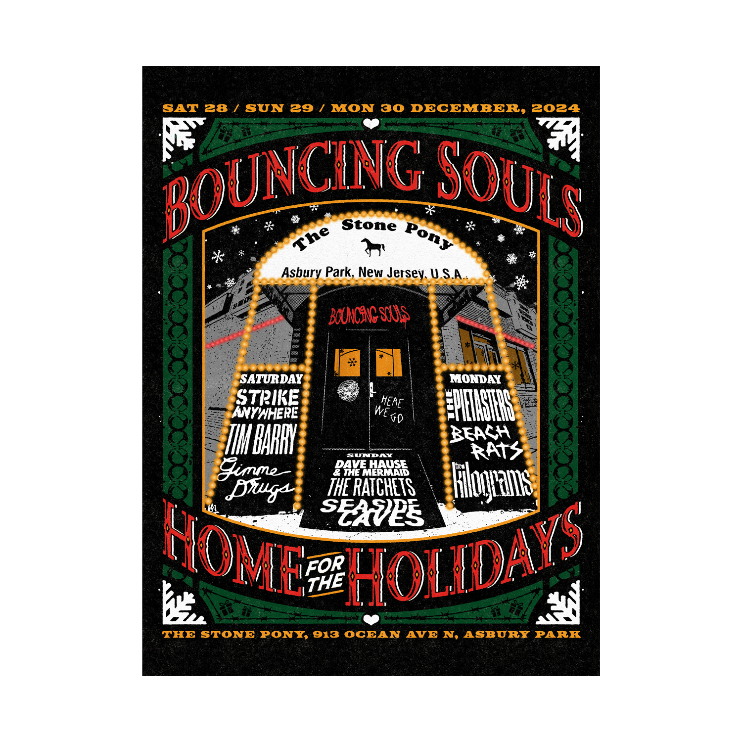 Home For The Holidays 2024 18x24 Poster