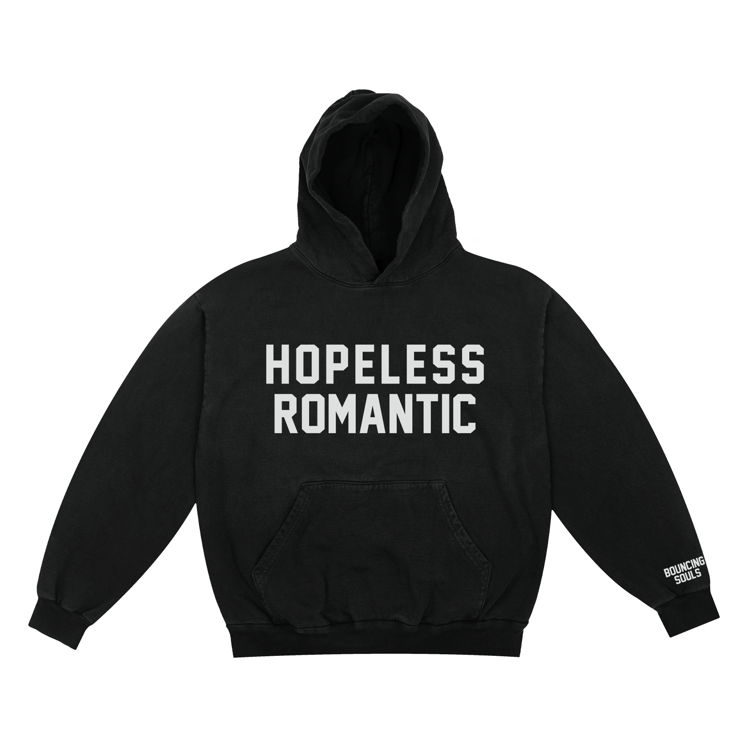 Hopeless Romantic Black Hoodie