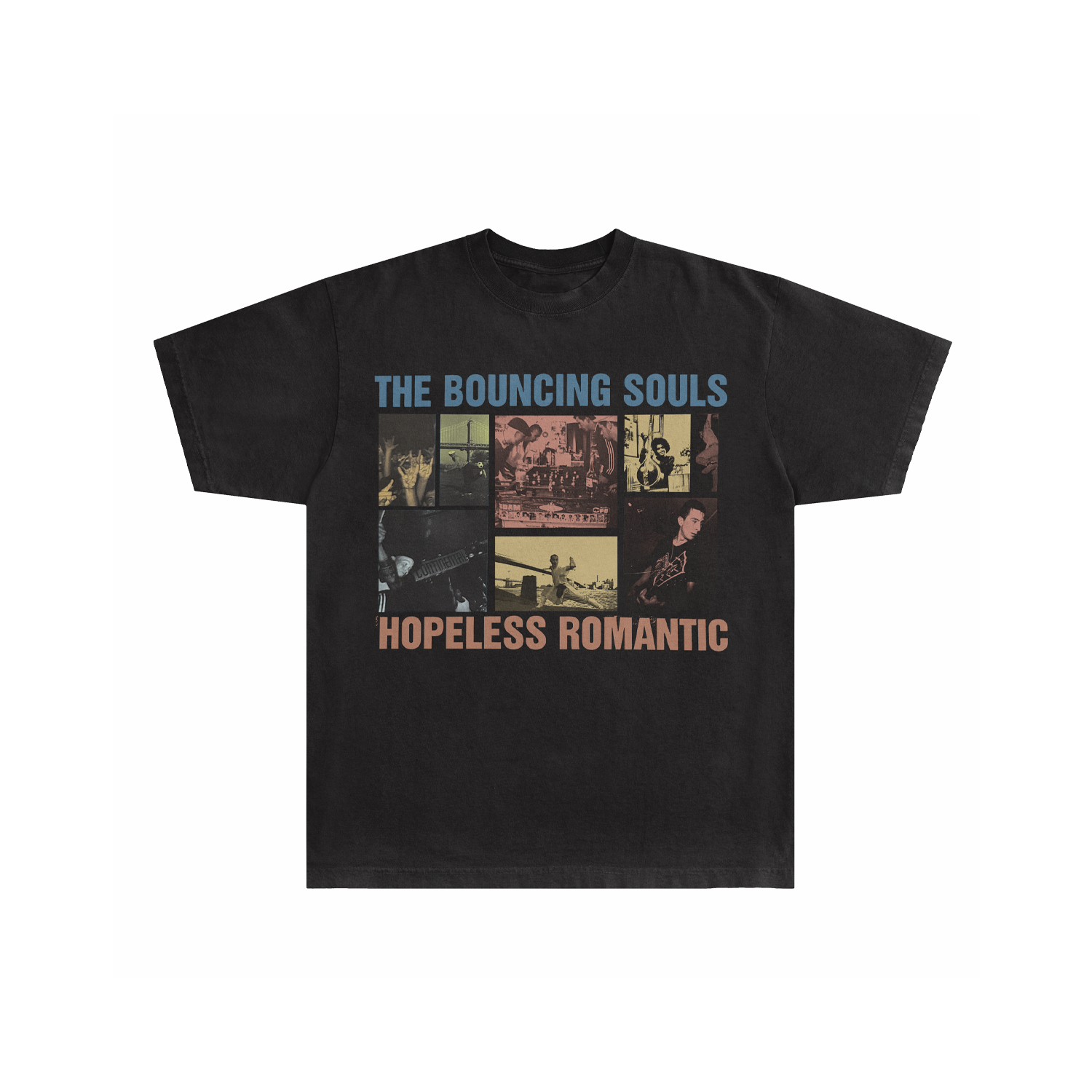 Hopeless Romantic Photos Black T-Shirt