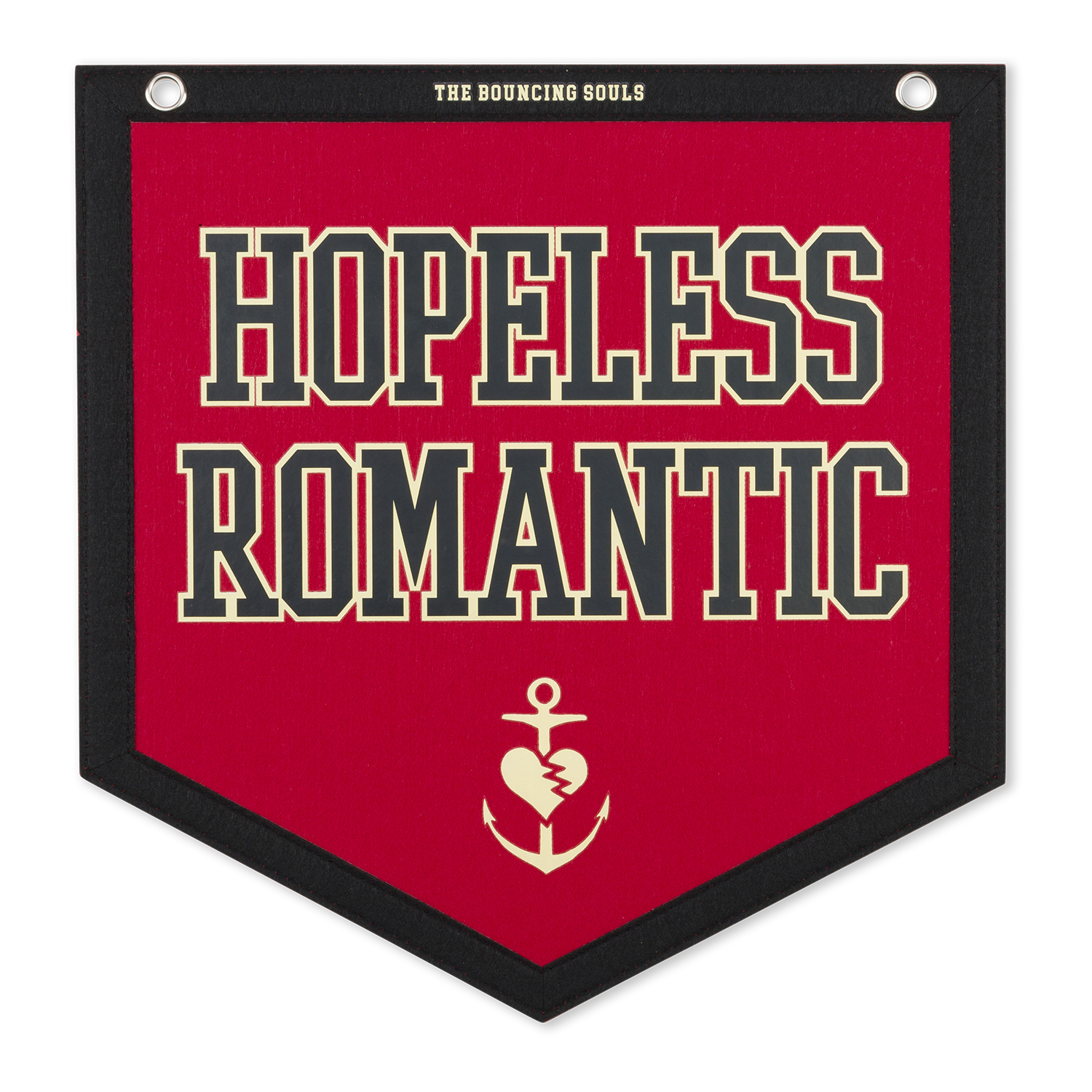 Hopeless Romantic Felt Pennant