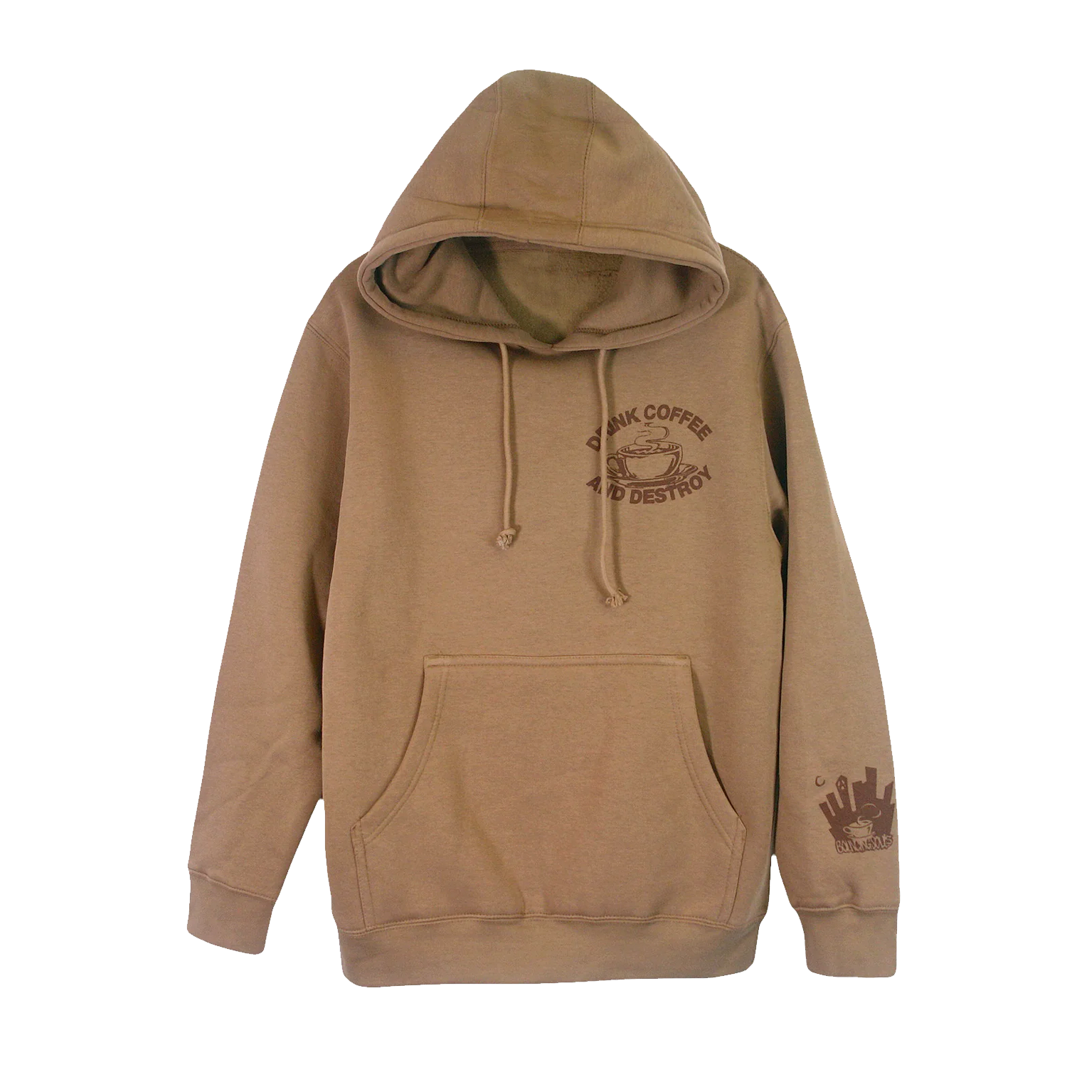 Drink Coffee And Destroy Toasted Coconut Hoodie