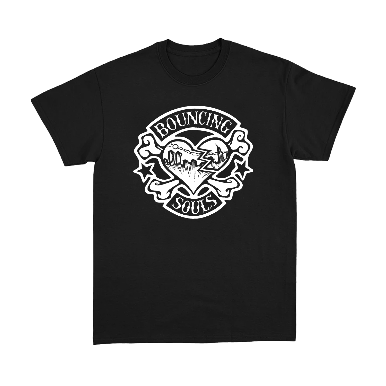 Rocker Heart Black Tee